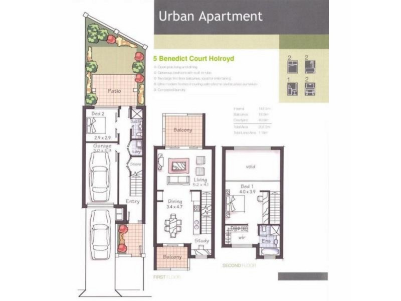 5 Benedict Court, Holroyd NSW 2142 Floorplan
